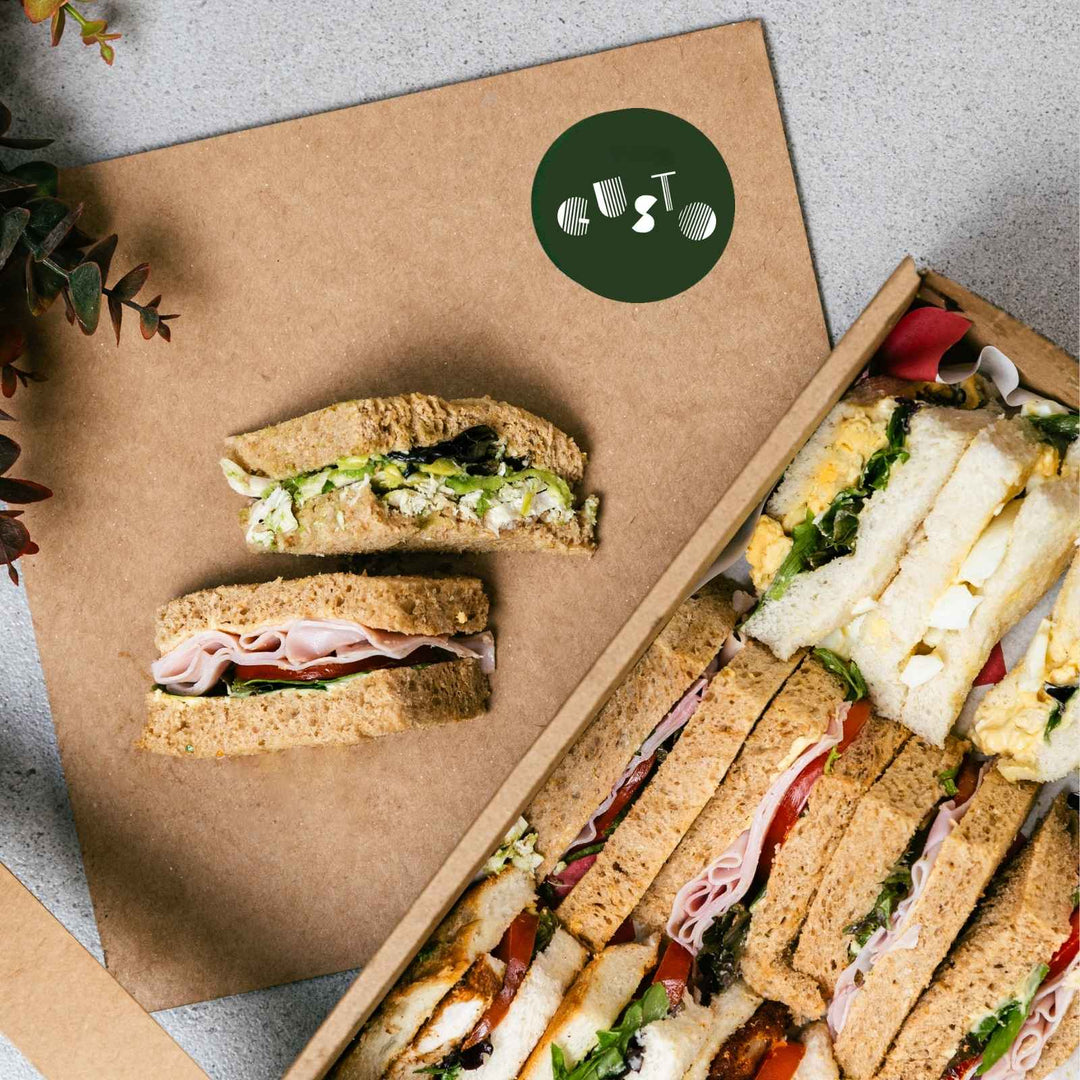 Mini Triangle Sandwiches